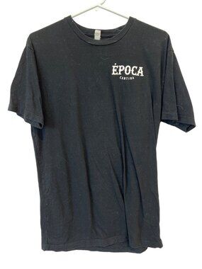 Epoca Cantina Graphic T Shirt Small Short Sleeve Black Cotton Basic Streetwear